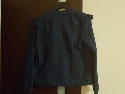 Джинсовая куртка 152 см для девочки