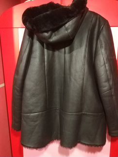 Дубленка Le Monique черная