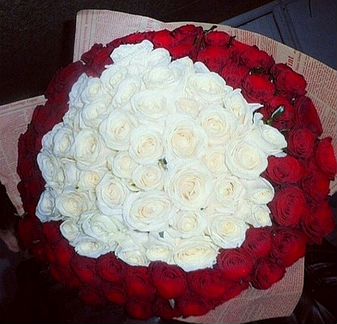 Букет из 101 розы