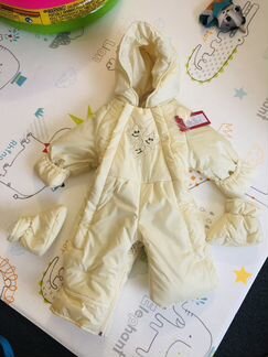 Комбинезон зимний, новый, размер 74