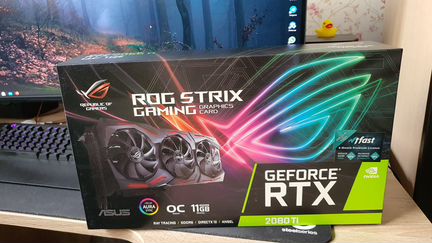 Asus ROG strix RTX2080TI-O11G-gamin