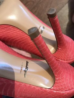 Туфли salvadore Ferragamo. оригинал. кожа змеи