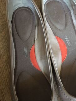 Балетки Rockport в отл.состоянии, бежевые