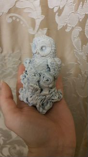 Сова из камня статуэтка фигурка