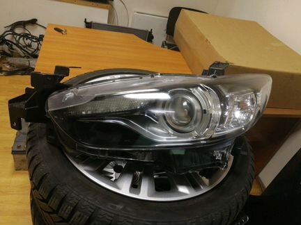 Фара mazda 6 gj адаптив ксенон