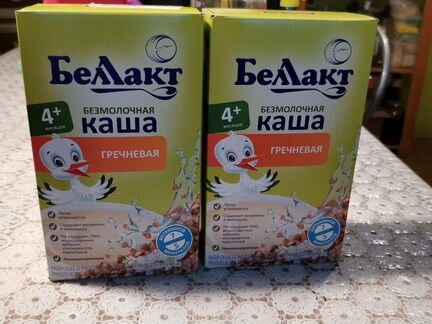 Каши Беллакт гречневая безмолочная