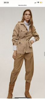 Жакет в сафари стиле