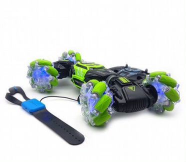 Машинка перевёртыш Зелёный Хайпер Skidding A-006