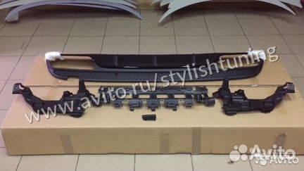 Диффузор 63 AMG Mercedes C 205