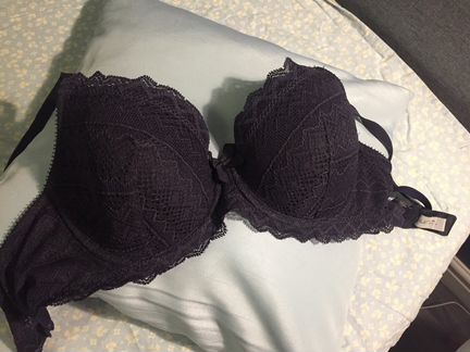 Бюстгальтер Etam 80D, кружевной лиф, размер М
