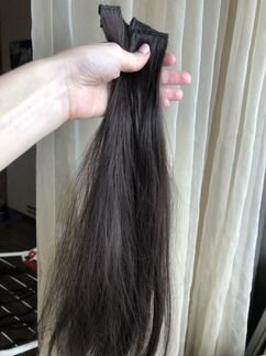 Искусственные волосы на заколках