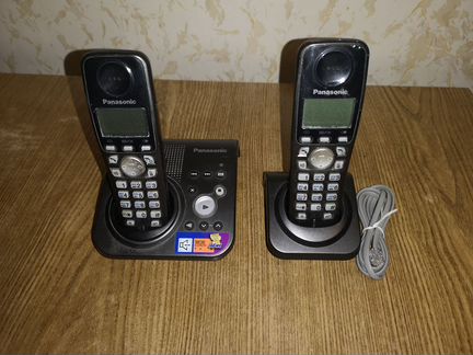 Радиотелефон Panasonic kx-tg7225ru 2шт