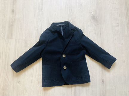Пиджак next (синий и розовый)
