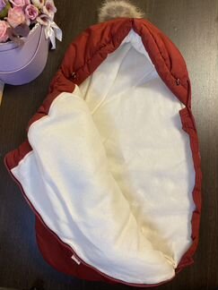 Крутой зимний конверт для новорожденных