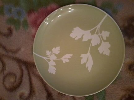 Блюдо (большая тарелка) икеа керамика 27см