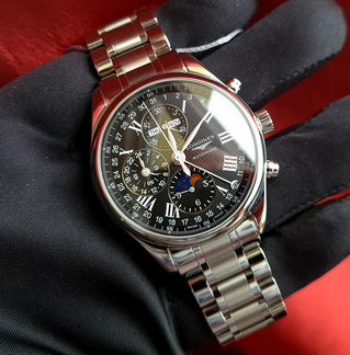 Longines Master, chronograph&moon, new