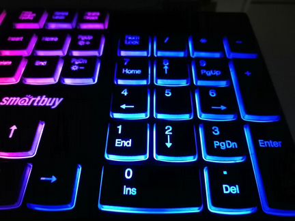 Клавиатура проводная с подсветкой