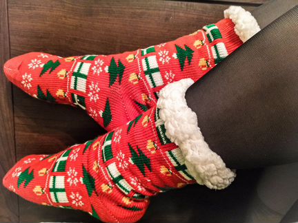 Носки новогодние