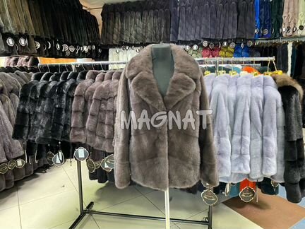 Шуба английский воротник