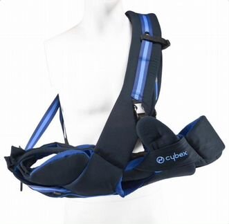 Синий рюкзак-слинг Cybex First Go