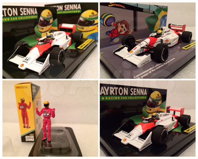Качественные модели болидов Айртона Сенны 1:43 от