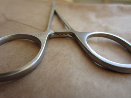 Зажим медицинский хирургический СССР, мал