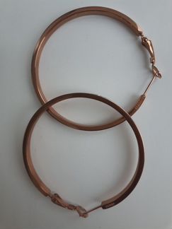 Серьги guess под золото