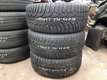 Nokian hakkapeliitta-5 255/45/18 R18 (2-6д)