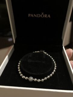 Браслет пандора «сферы» 17 размер