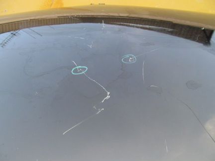 Капот citroen C5 2008- бу алюминевый