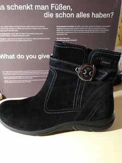 Новые замшевые полусапожки (Австрия)