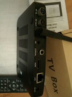 TV приставка DVB-T2 +android TV Box smart
