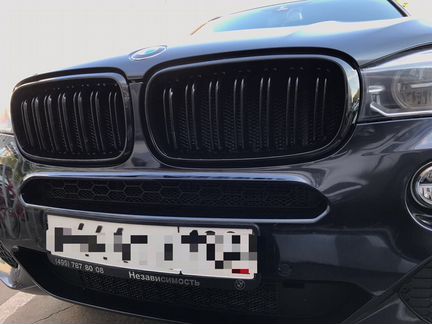 Защита радиатора защитные сетки BMW X5 F15 X6 F16