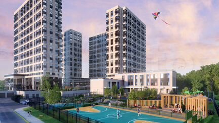 Апартаменты-студия, 22.7 м², 3/22 эт.