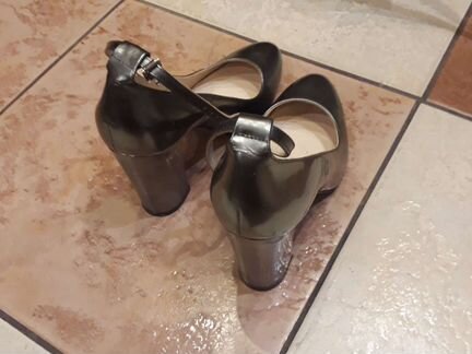 Серебряные туфли Beymenclub 36 р