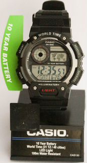 Японские наручные часы casio sports AE-1400WH-1AV