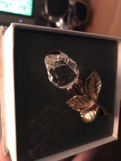 Брошь Сваровски