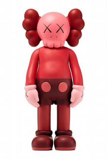 Kaws красный 20см