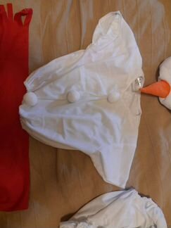 Костюм снеговика 122-128 Польша