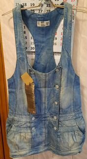 Джинсовый сарафан Pull&Bear