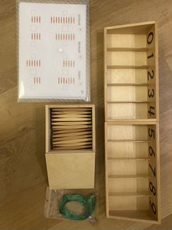 Монтессори материалы учебные