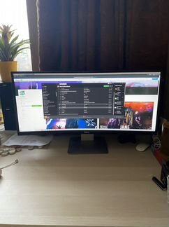 Монитор dell u3415w 34