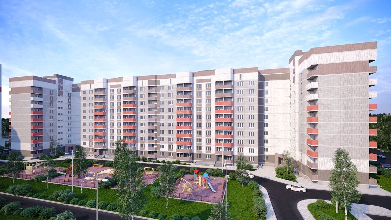2-к квартира, 57.7 м², 4/10 эт.