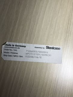 Столы (7 шт) Steelcase 160*80 (Германия) стол комп
