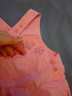 Сарафанчик 74 хб розовый