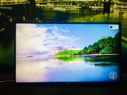 LG 43 4K UHD HDR10 smart WiFi