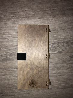 Подарочный конверт из дерева на рождение дочки