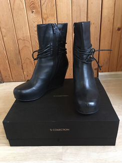 Полусапожки Tj collection натуральная кожа