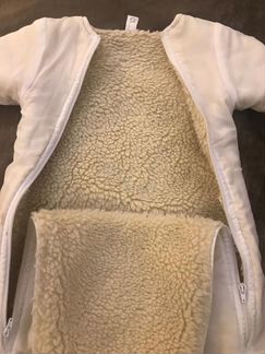 Конверт зимний для новорожденного