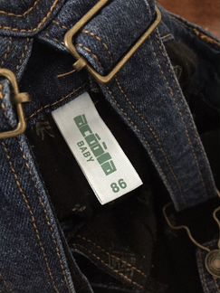 Комбинезон джинсовый 86